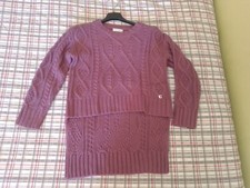 Coconudina Maglione Assimmetrica Ragazza Tg 34 Malva 