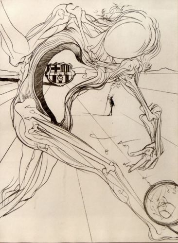 Lithograph salvador dali - salvador,