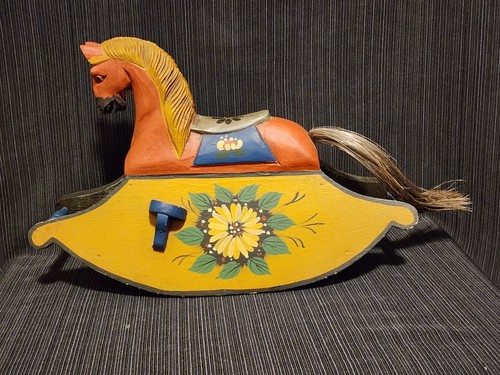Cavallo dondolo vintage in - cavallo,