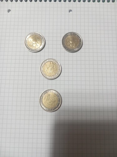 Rare monete euro vigili - rare,