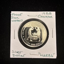 1988 Canada Silver Dollar