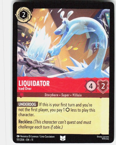 Lorcana liquidator personaggio - lorcana,