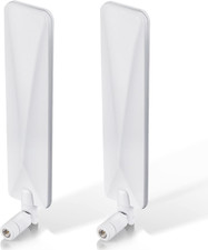 Antenna 4G LTE Cellulare SMA Maschio Bianca 9Dbi Compatibile Con 4G LTE CPE Rout