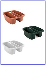 Fioriera Balconetta Doppia Rettangolare Vaso Fioriere per Fiori Piante Balcone