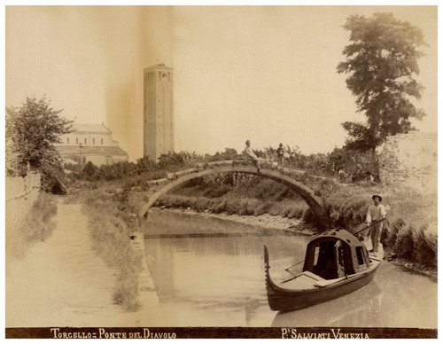 Italie torcello ponte del - italie,,