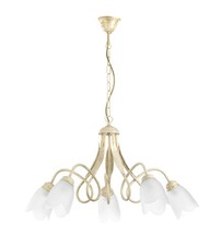 Lampadario shabby 5 - lampadario, "shabby"