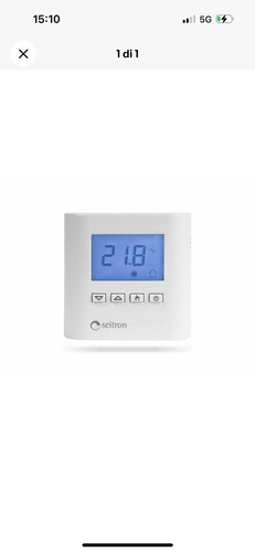 Termostato ambiente digitale - ambiente,