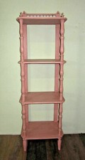 ETAGERE SCAFFALE MOBILETTO LIBRERIA BAGNO CUCINA PRIMAVERA CHIC ROSA CAMERETTA