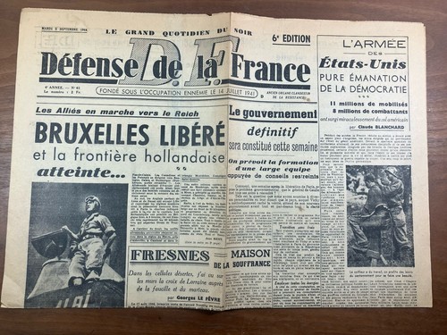 Bruxelles libéré 1944 - libéré,