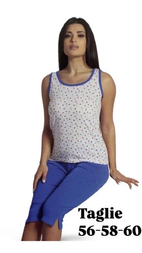 Pigiama donna calibrato taglie - pigiama,