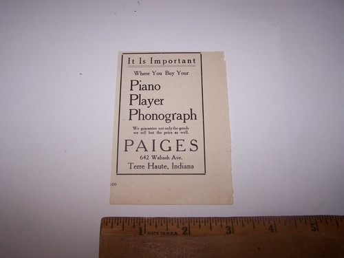 1920 paiges piano - paiges,