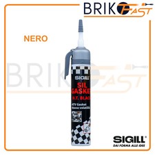 SILICONE RTV NERO PER GUARNIZIONI AUTO MOTORI ALTA TEMPERATURA SIGILL SILGASKET