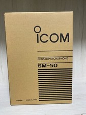 ICOM SM-50 Microfono da Scrivania Spedizione Rapida Gratuita Giappone Nuovo