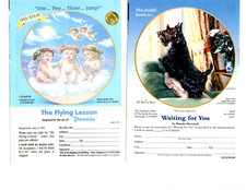 PIATTI DA COLLEZIONE annunci vintage 50 anni - circa 70 pagine (quasi 1/2 libbra)