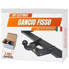 Gancio di traino fisso per