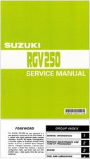 Manuale Officina Suzuki RGV