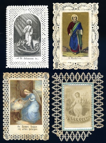 Santini merlettati holy cards - santini,