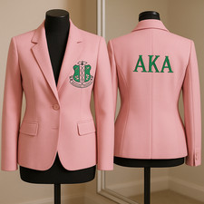 Blazer donna rosa AKA Sorority