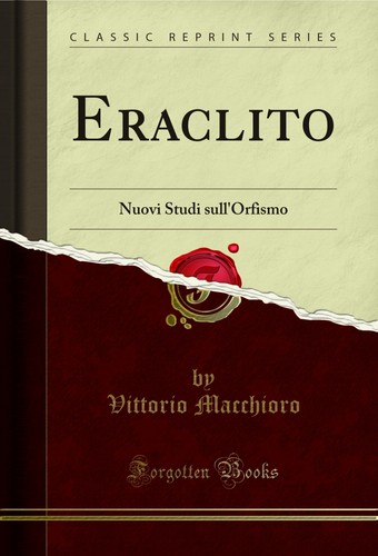 Eraclito nuovi studi - eraclito:,