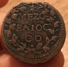 Mezzo Baiocco 1670-1672