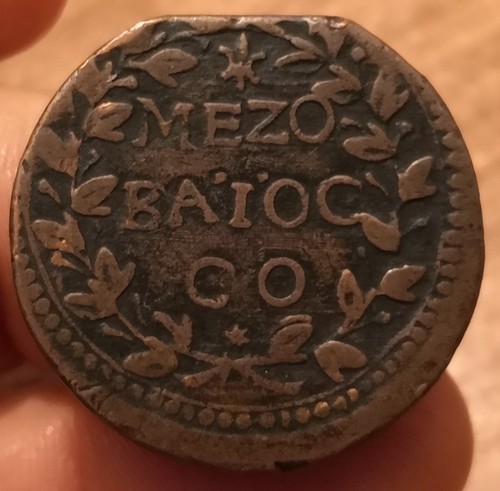Mezzo baiocco 1670 - mezzo, 1670-1672