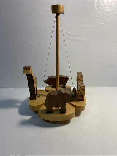 Giostra animali legno - giostra,