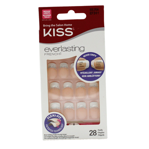Kiss everlasting french nails - french,