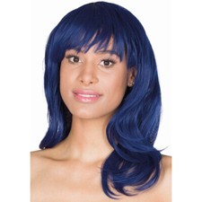 PARRUCCA DONNA BLU NOTTE