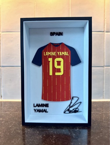 Quadro cornice con maglia