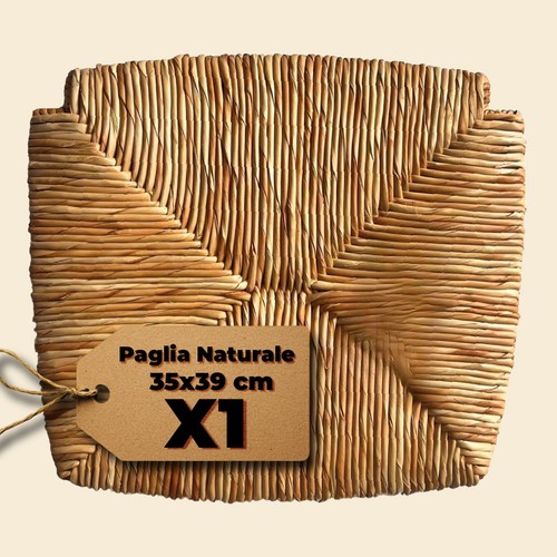 Seduta paglia naturalper - paglia,