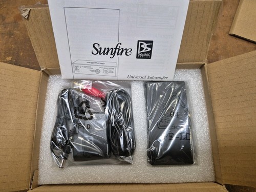 Sunfire wireless subwoofer - sunfire,
