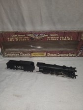 AHM Rivarossi Italia HO Heavy Pacific ATSF #3423 Locomotiva classica americana 