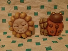 Segnaposto Sole Coccinella Con