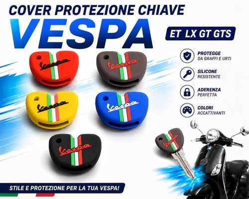 Guscio cover chiave - chiave, piaggio