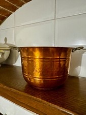 Antica pentola in rame