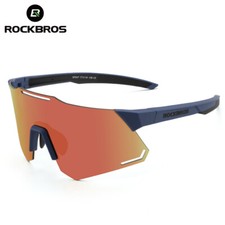 Occhiali da bicicletta ROCKBROS UV400 occhiali da sole ciclismo fotocromatici lenti trasparenti