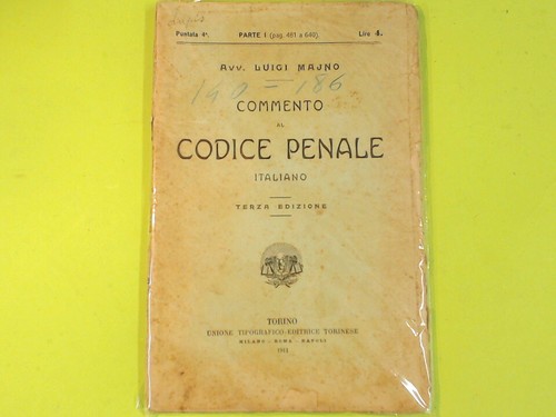 Commento codice penale - al,