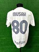 Maglia Milan MUSAH Match Iussed Worn Shirt Preparata Indossata Camiseta Usa