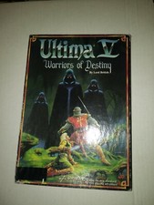 ULTIMA 5 AMIGA ORIGINALE FLOPPY CON SCATOLA E MANUALI