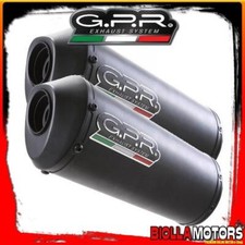 SCARICHI GPR YAMAHA BT BULLDOG 1100 1100CC 2002-2007 OMOLOGATO/APPROVED GHISA Y.