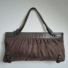 Borsa baguette Gucci tela