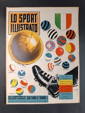 Rivista LO SPORT ILLUSTRATO numero 38 anno 1963 Inter/Juventus/Milan