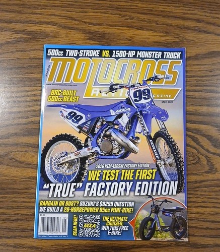 Motocross action magazine may - action,