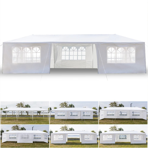Outdoor 3x9m sided cloth - 7-sided, pe