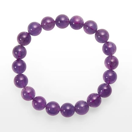 Bracciale ametista lilla mm - ametista,
