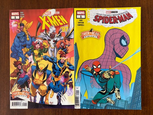 Spiderman men numeri - e, x-men
