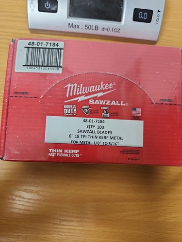 Milwaukee sawzall 7184 - sawzall, 48-01-7184