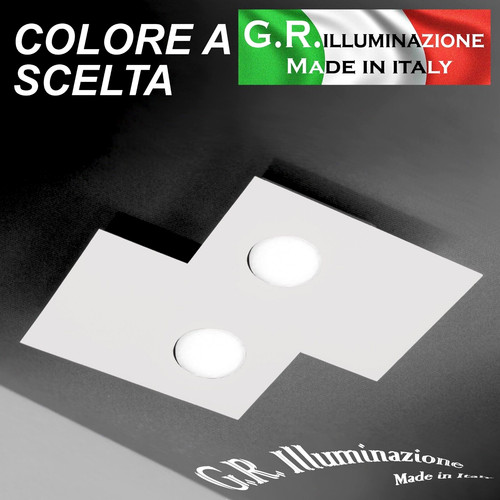 Plafoniera moderna led 2 - plafoniera,