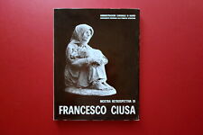 Mostra Retrospettiva di Francesco Ciusa Nuoro Museo del Costume 1974 Scultura