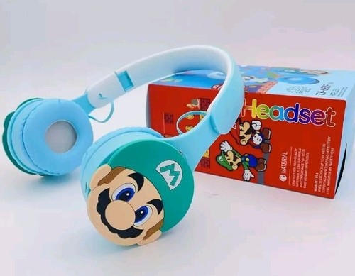 Cuffie super mario bluetooth - super,